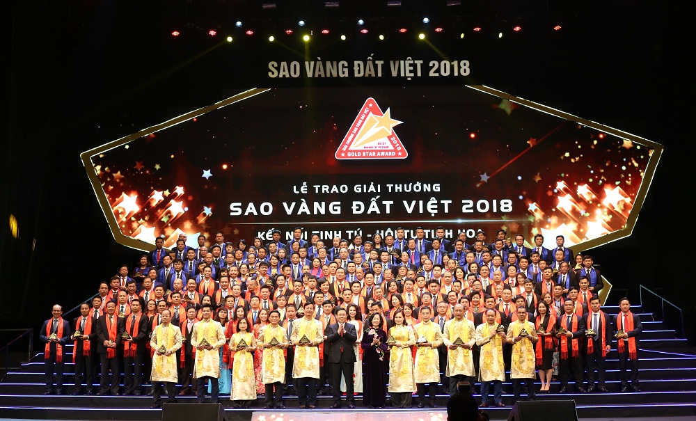 Các doanh nghiệp đạt giải thưởng sao vàng đất việt năm 2018 - Khang Điền HCM