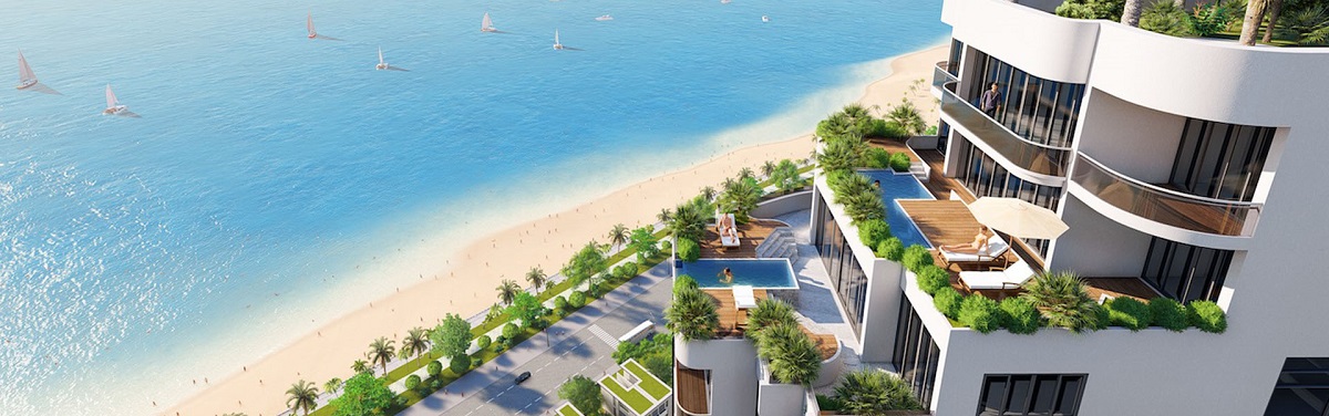 Phối cảnh dự án căn hộ Crystal Marina Bay Nha Trang