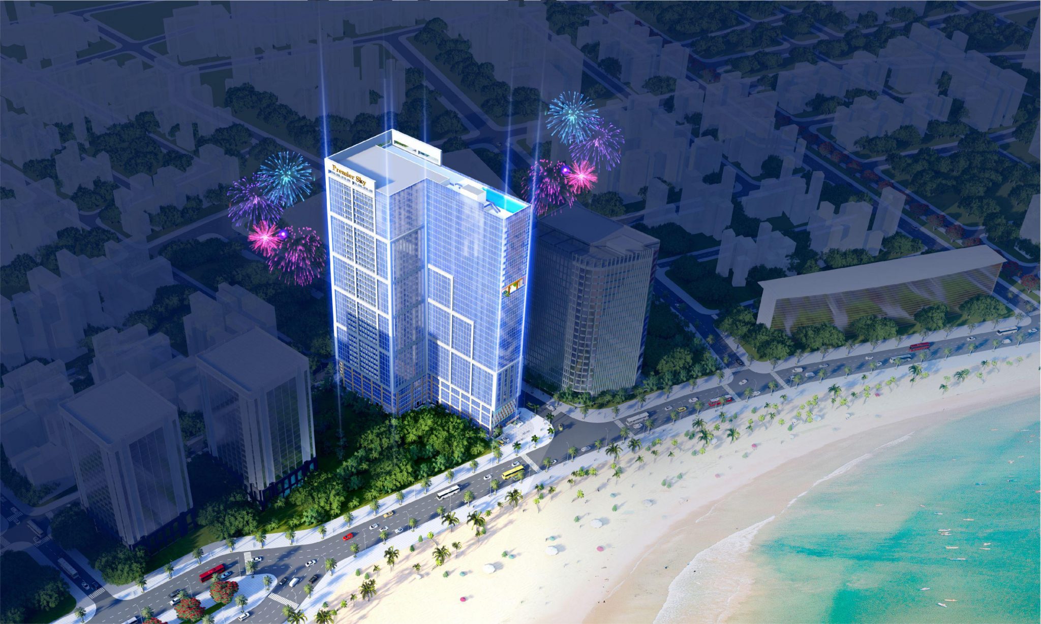 Phối cảnh dự án căn hộ Premier Sky Residences Đà Nẵng