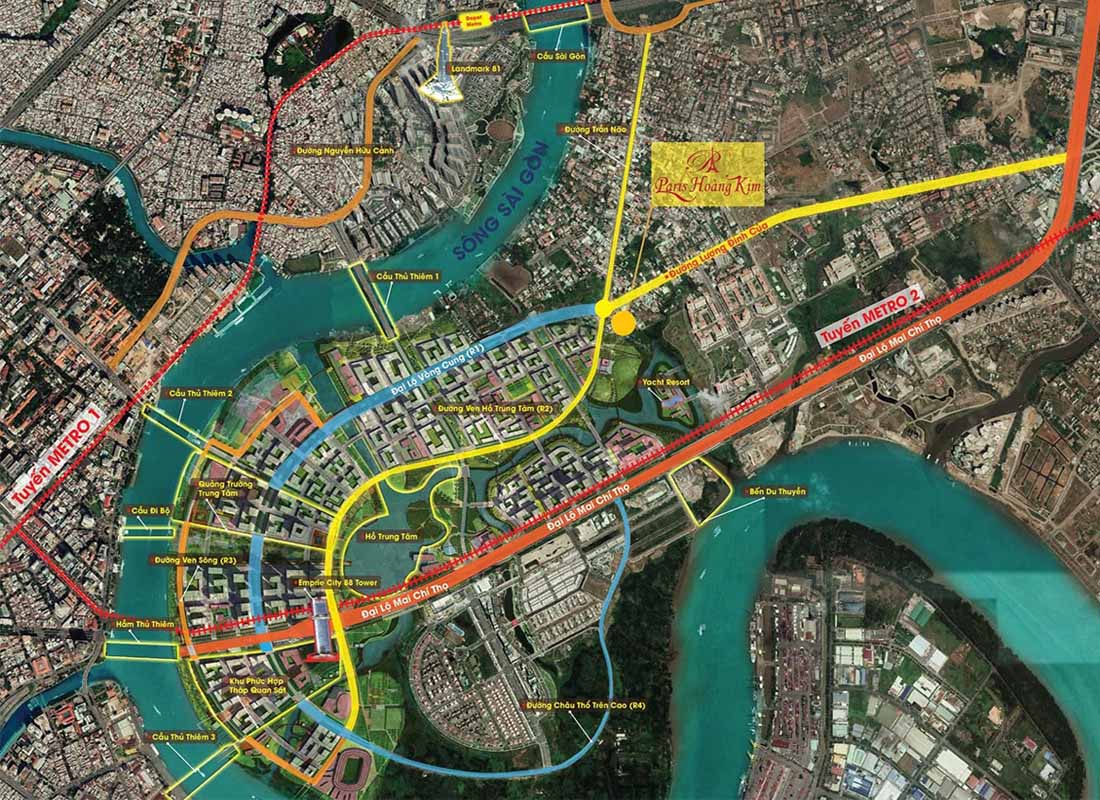 Đánh giá dự án Paris Hoàng Kim Paris Hoàng KIm.3 - Đánh giá dự án Paris Hoàng Kim