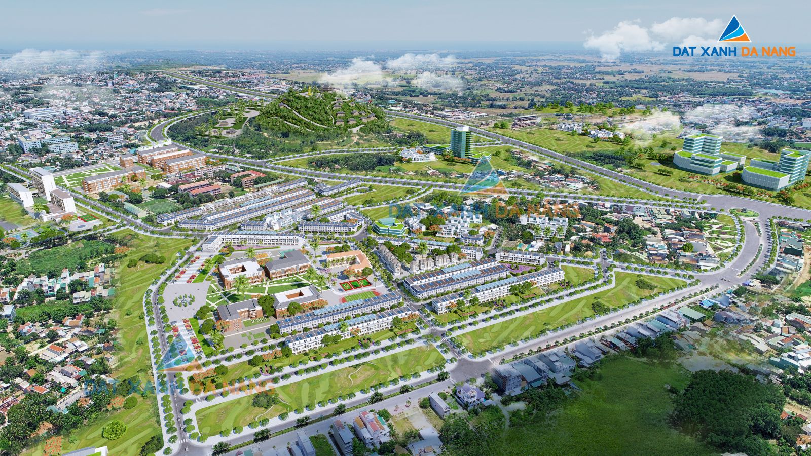 Phối cảnh dự án đất nền Maris City Quảng Ngãi