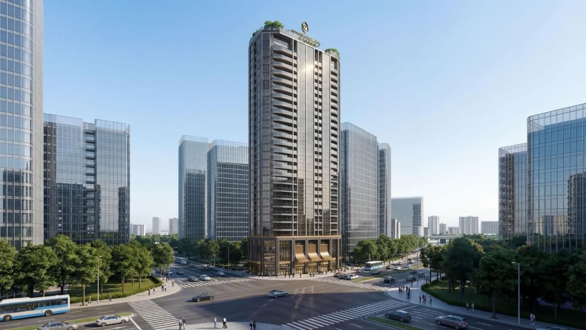 Phối cảnh tổng thể dự án căn hộ Sunshine Continental