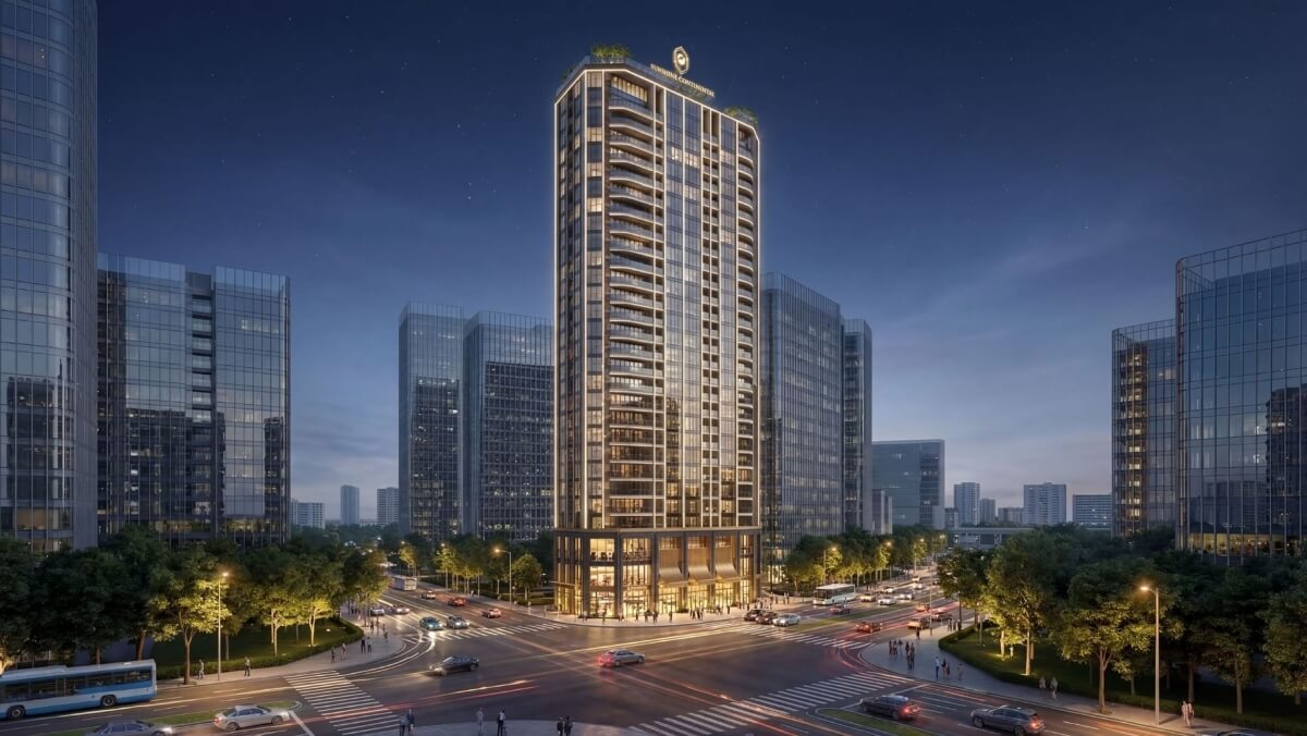 Phối cảnh dự án căn hộ Sunshine Continental