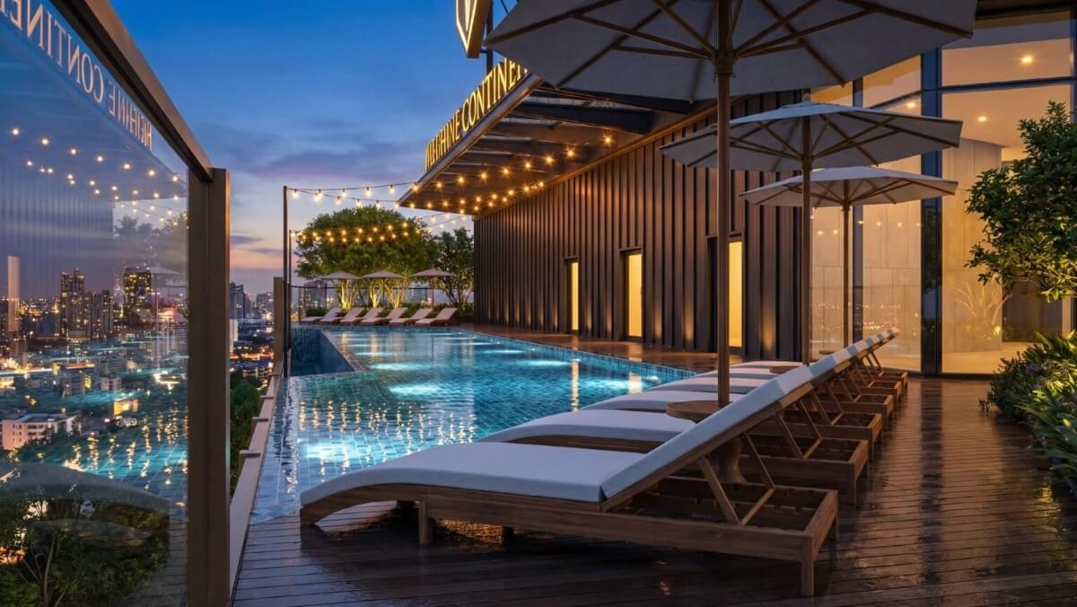 Hồ bơi tại căn hộ Sunshine Continetal
