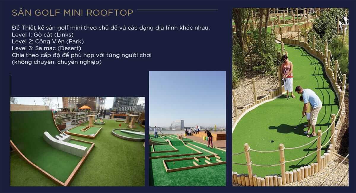 Sân Golf Mini Rooftop