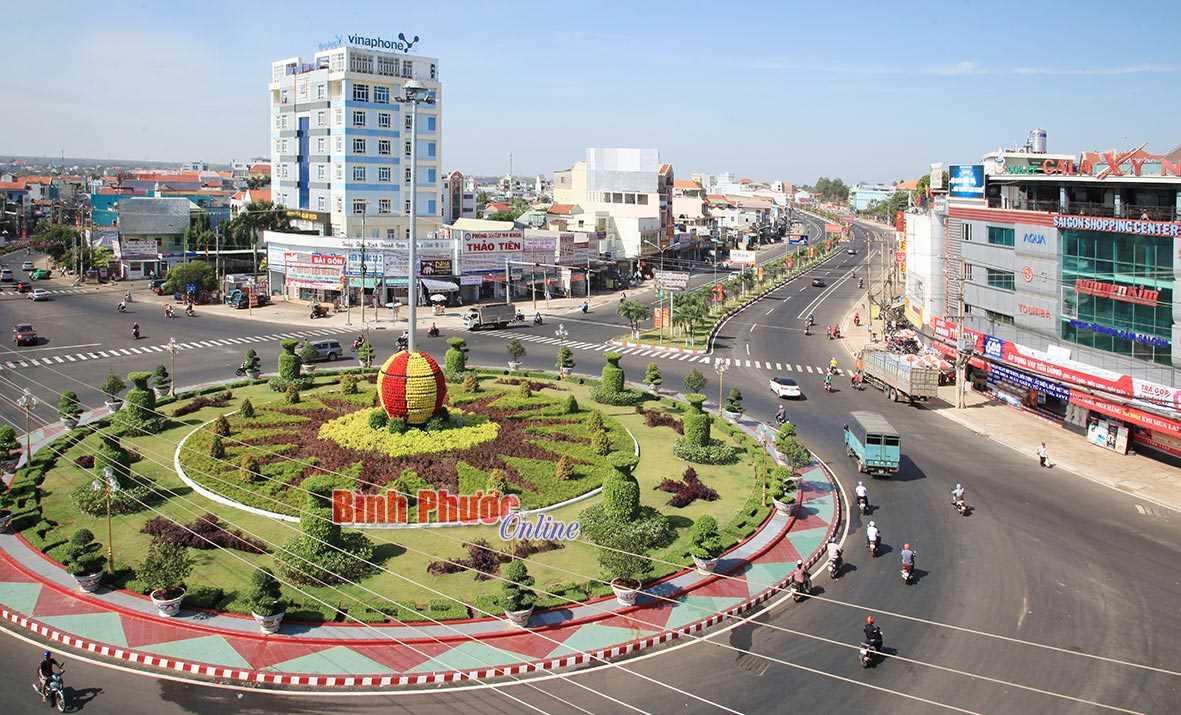 Hạ tầng giao thông hiện đại của thành phố Đồng Xoài, Bình Phước