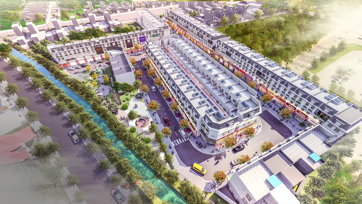 Dự án nhà phố Đại Phát Mall Town Nam Tân Uyên Bình Dương