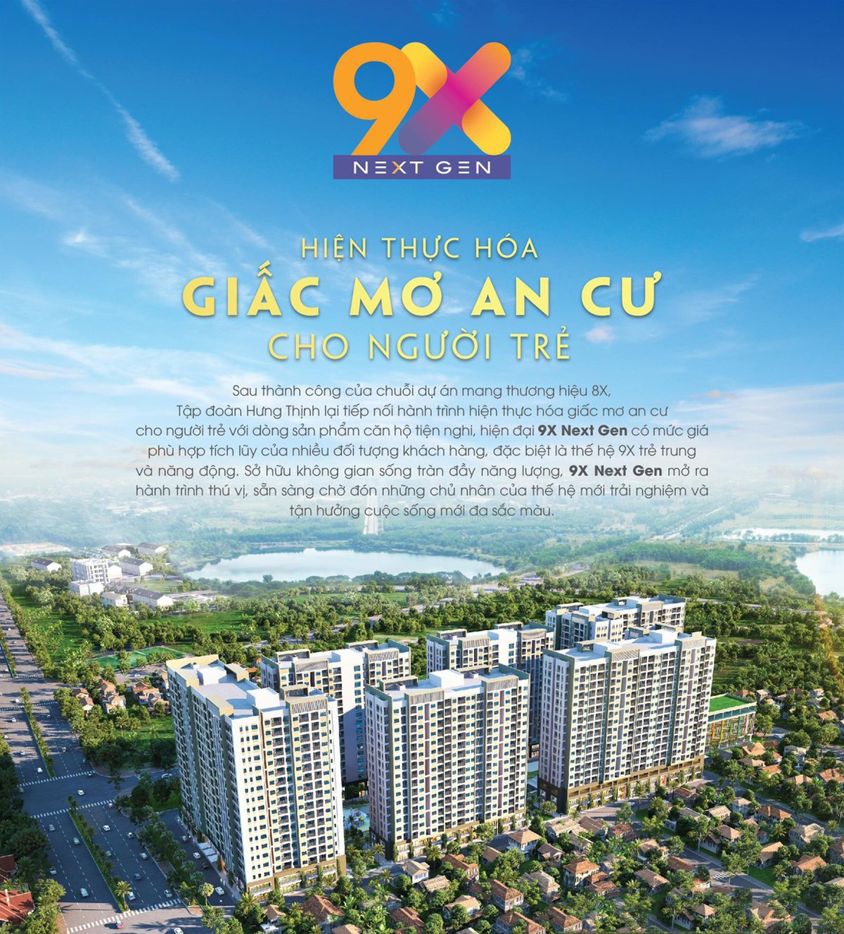 Dự án căn hộ 9x Next Gen Hưng Thịnh Dĩ An Bình Dương