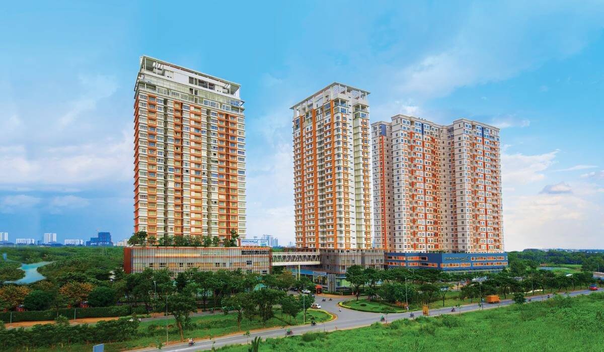Phối cảnh dự án căn hộ chung cư Dragon Hill Residence and Suites - Chủ đầu tư Địa ốc Phú Long