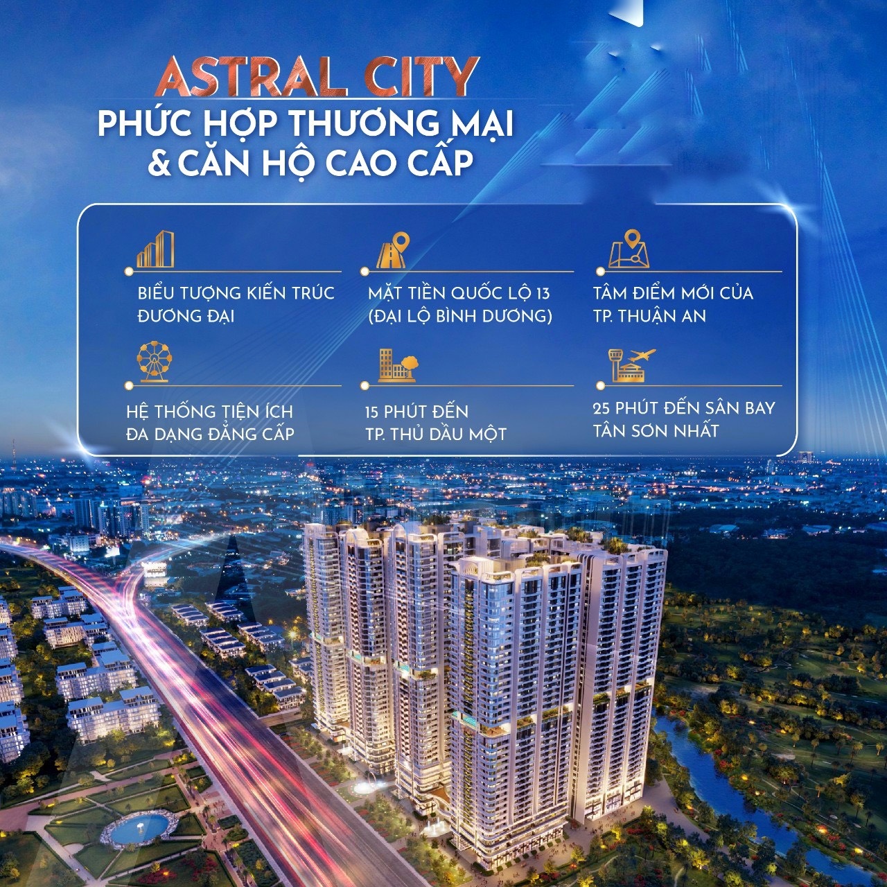 ASTRAL CITY dự án căn hộ Astral City Phát Đạt Thuân An Bình Dương - ASTRAL CITY