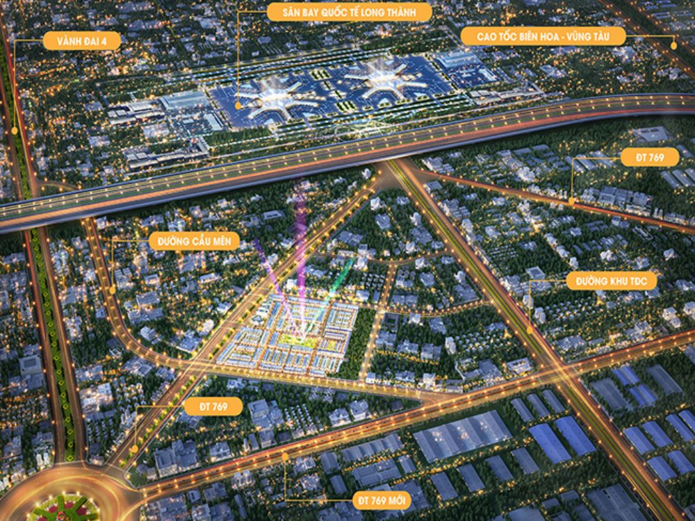 CENTURY CITY vị trí đất nền century city kim oanh long thành - CENTURY CITY