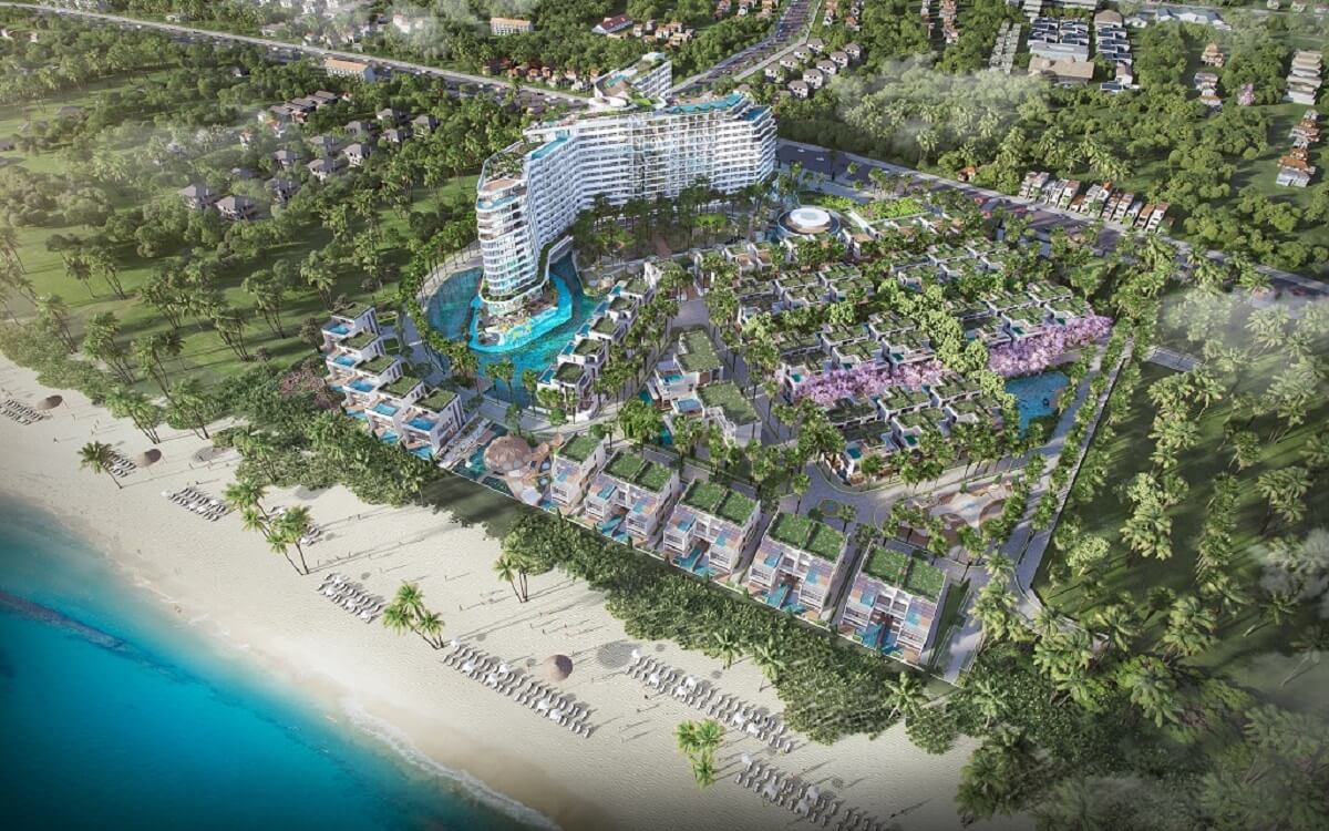 Phối cảnh dự án Charm Resort Hồ Tràm