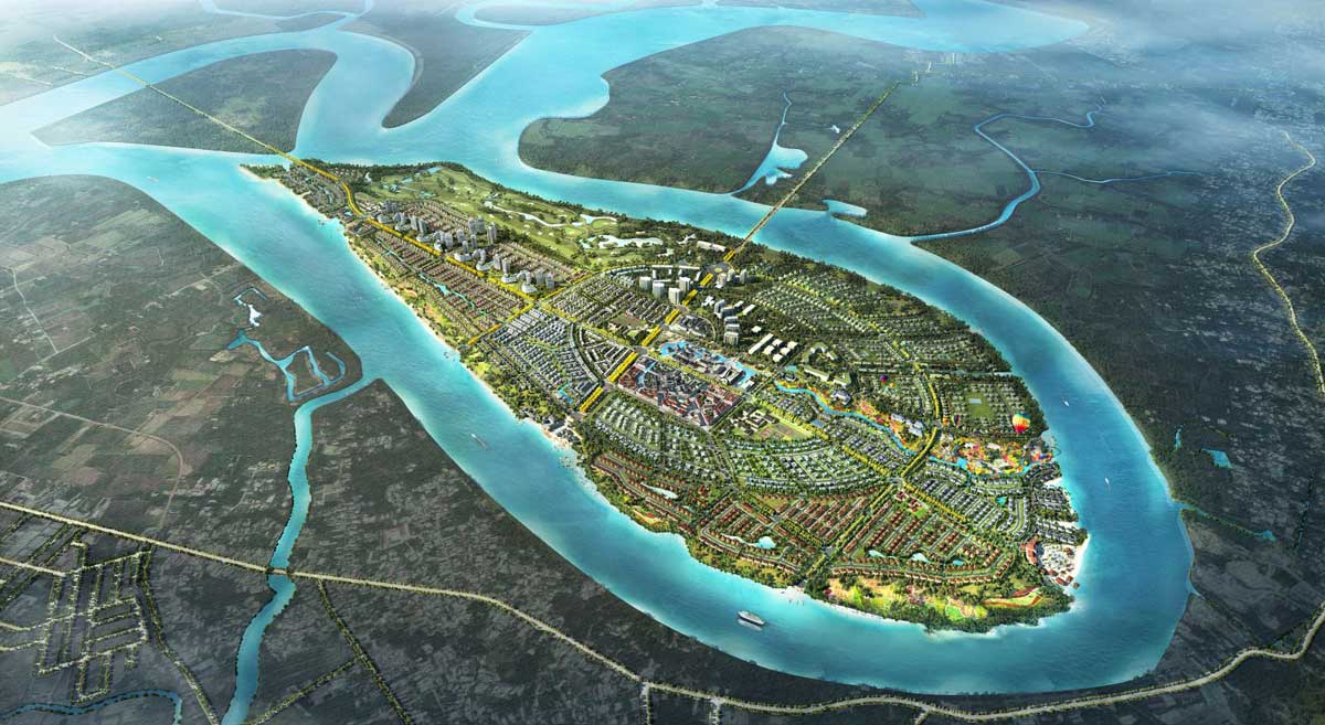 Vị trí dự án khu đô thị Nam Long Paragon Đại Phước, Nhơn Trạch, Đồng Nai