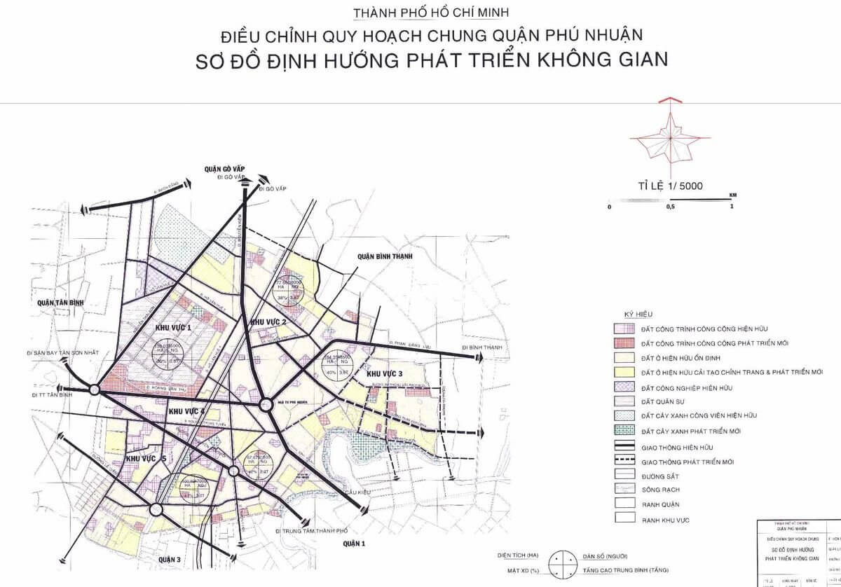 Bản đồ quy hoạch quận Phú Nhuận TP HCM