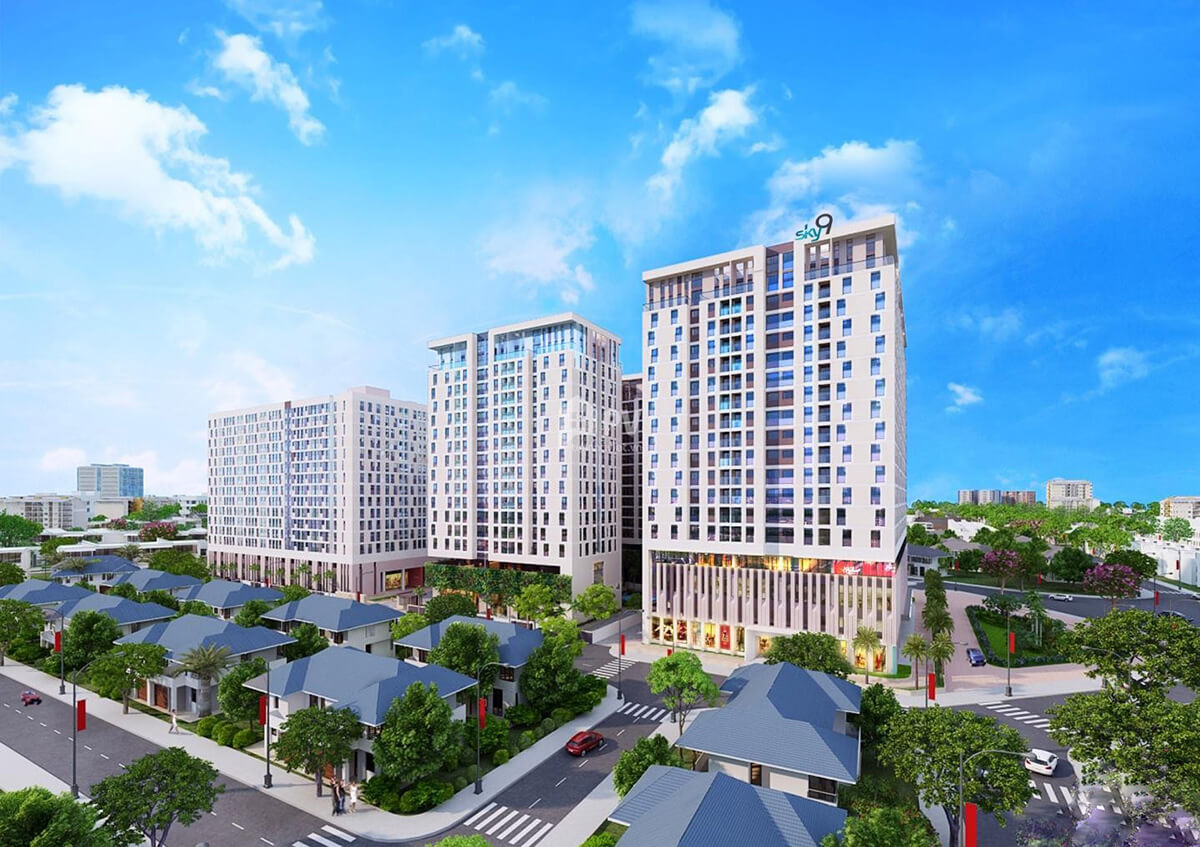 Dự án căn hộ chung cư Sky 9 đường Liên Phường, Phú Hữu, Quận 9