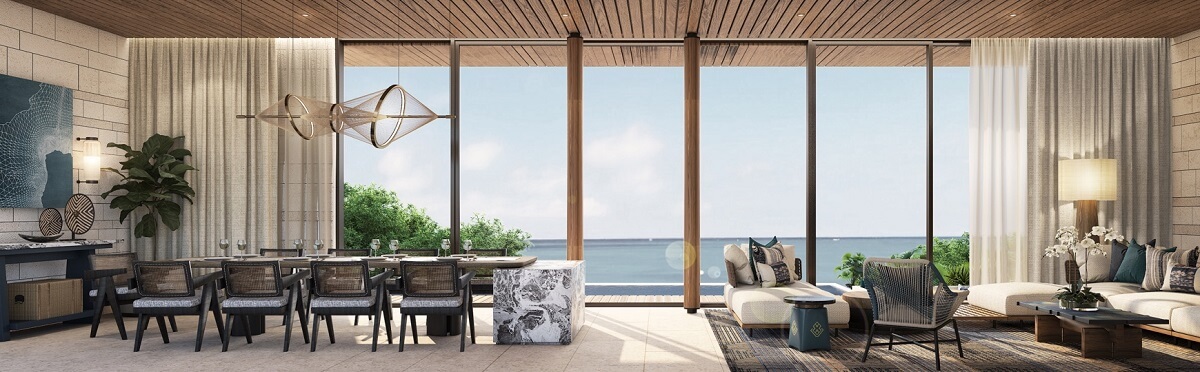 Ý tưởng thiết kế biệt thự Hyatt Regency Hồ Tràm Residences