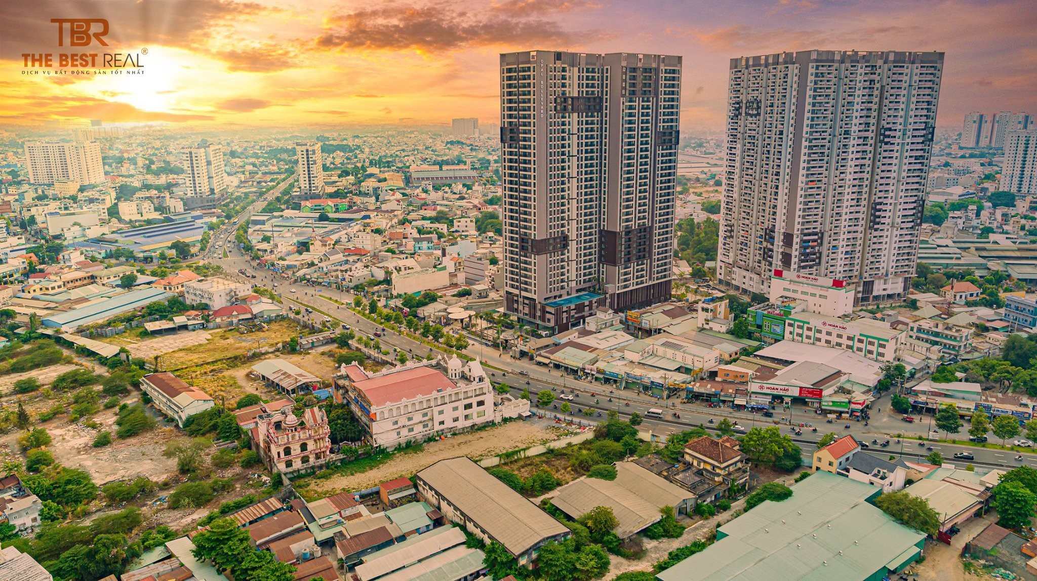 Hình ảnh dự án căn hộ chung cư Opal Boulevard Phạm Văn Đồng