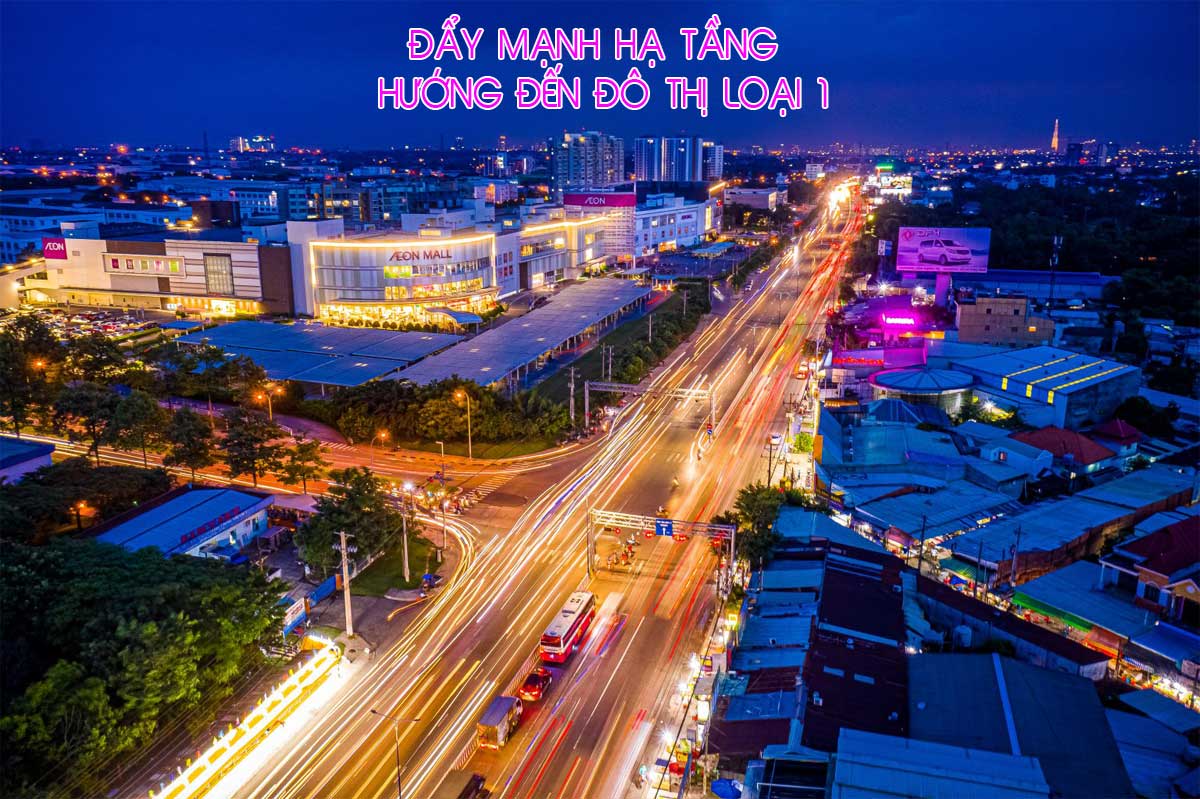 Hạ tầng phát triển tại Thuận An, Bình Dương