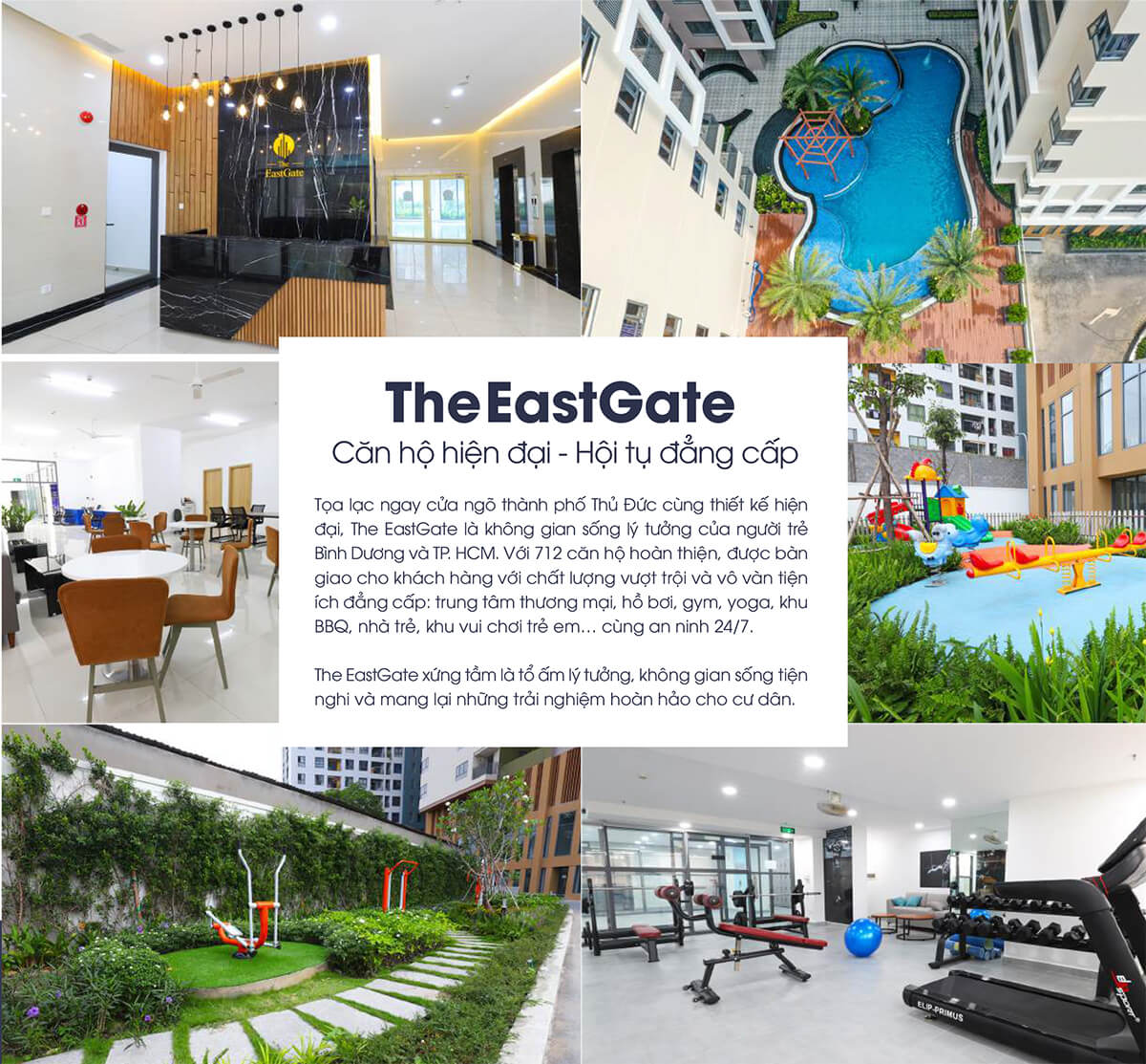 Tiện ích dự án căn hộ The Eastgate Dĩ An Bình Dương