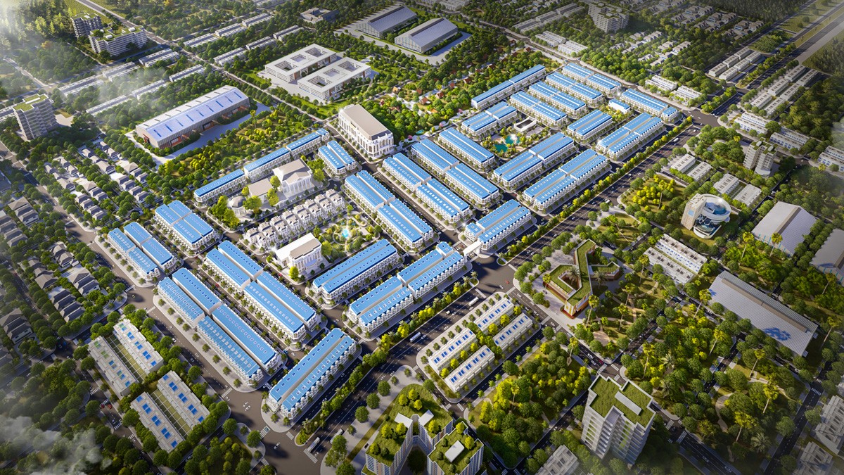 Toàn cảnh dự án khu đô thị STC Long Thành Đồng Nai