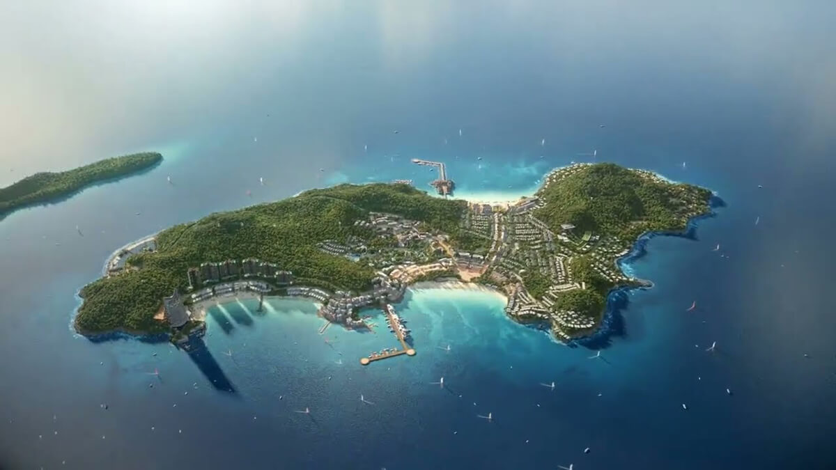 Phối cảnh dự án Hòn Thơm Paradise Island Phú Quốc