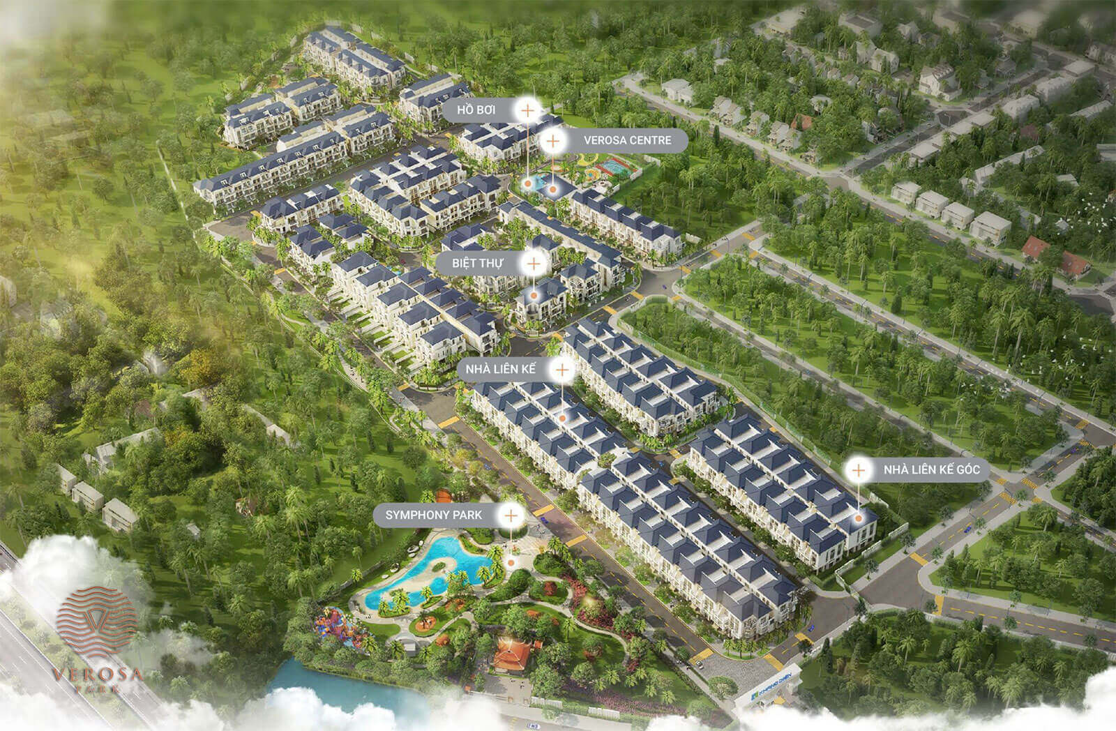 Dự án nhà phố biệt thự Verosa Park Khang Điền quận 9