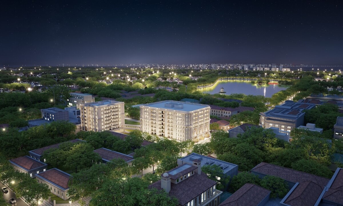Phối cảnh dự án căn hộ hạng sang Grand Hanoi - Carlton Hà Nội