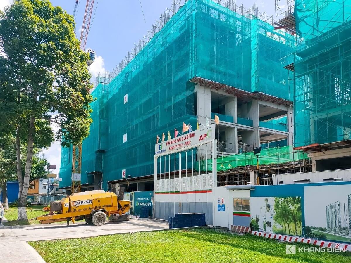 Hình ảnh tiến độ xây dựng dự án căn hộ The Privia Khang Điền quận Bình Tân