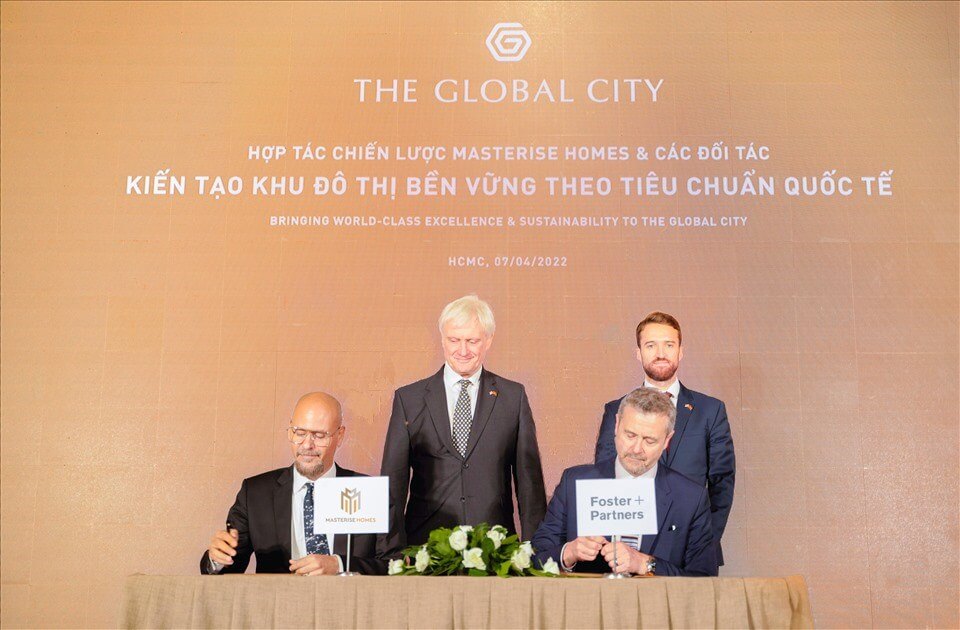 Masterise ký kết với hai đối tác Anh phát triển dự án The Global City