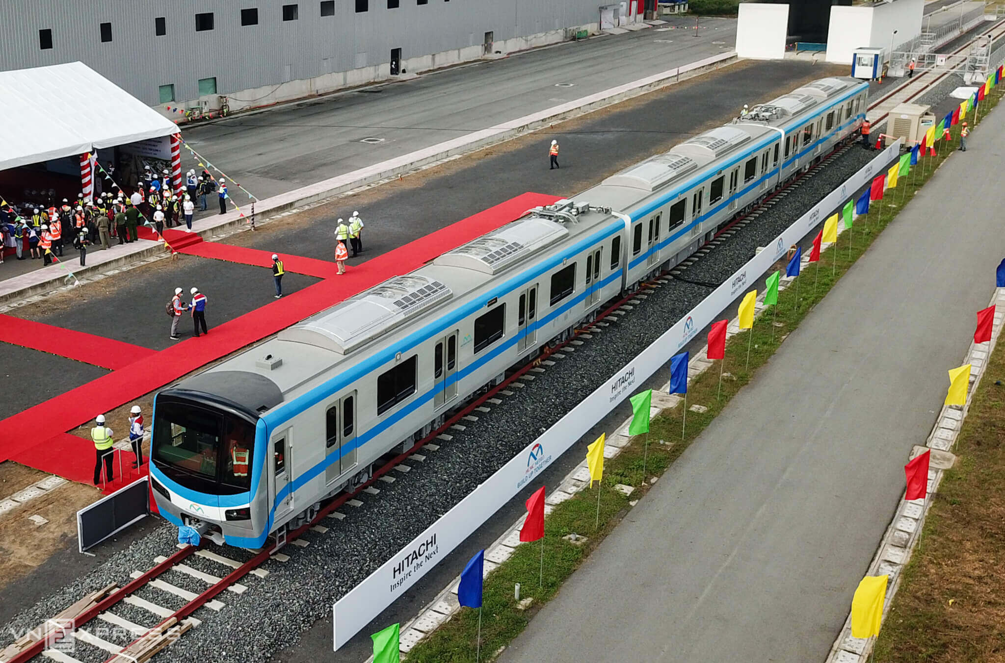 Hình ảnh tuyến Metro số 1 Bến Thành - Suối Tiên