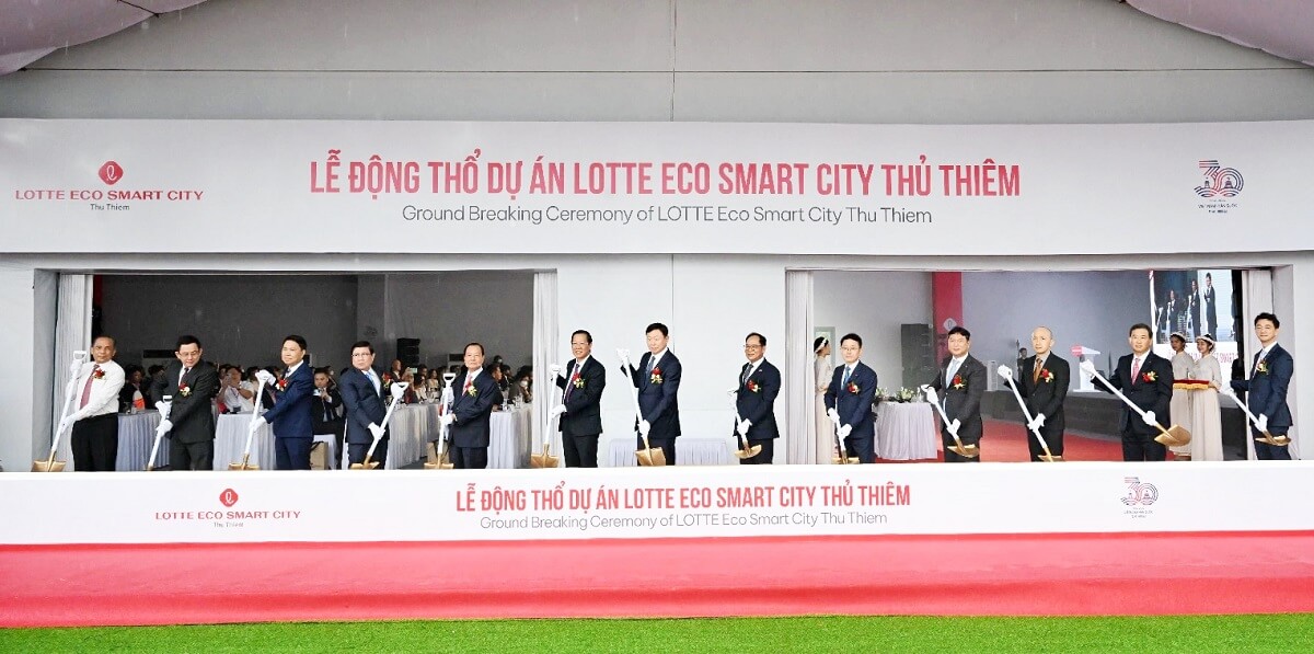Lễ động thổ dự án Lotte Eco Smart City Thủ Thiêm