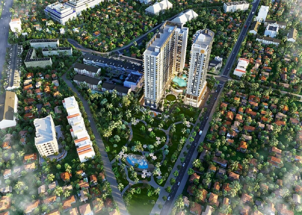 Phối cảnh dự án căn hộ chung cư 9X An Sương Hóc Môn - chủ đầu tư tập đoàn Hưng Thịnh