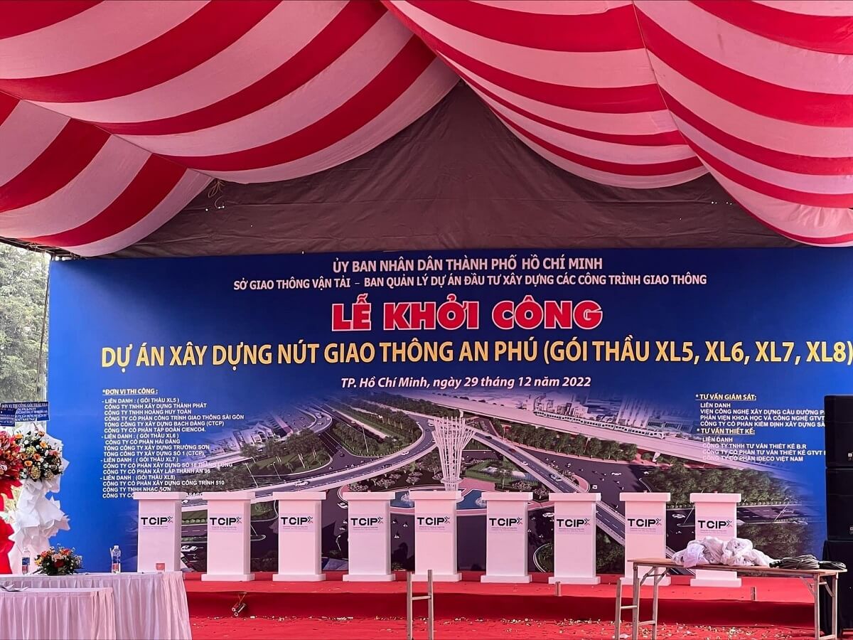 Lễ khởi công dự án xây dựng nút giao thông An Phú