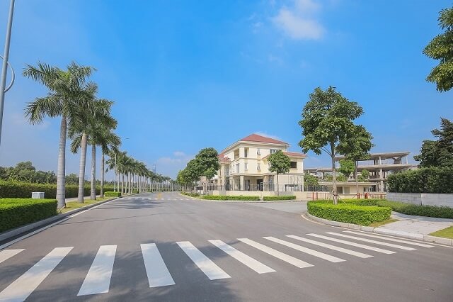 Hình ảnh thực tế khu biệt thự Sala Đại Quang Minh - Saroma Villa quận 2