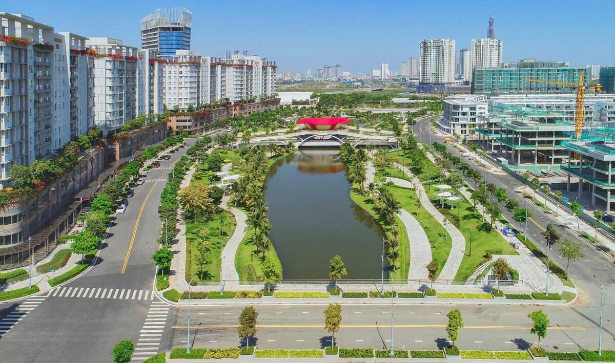 Hình ảnh khu đô thị Sala quận 2, chủ đầu tư Đại Quang Minh