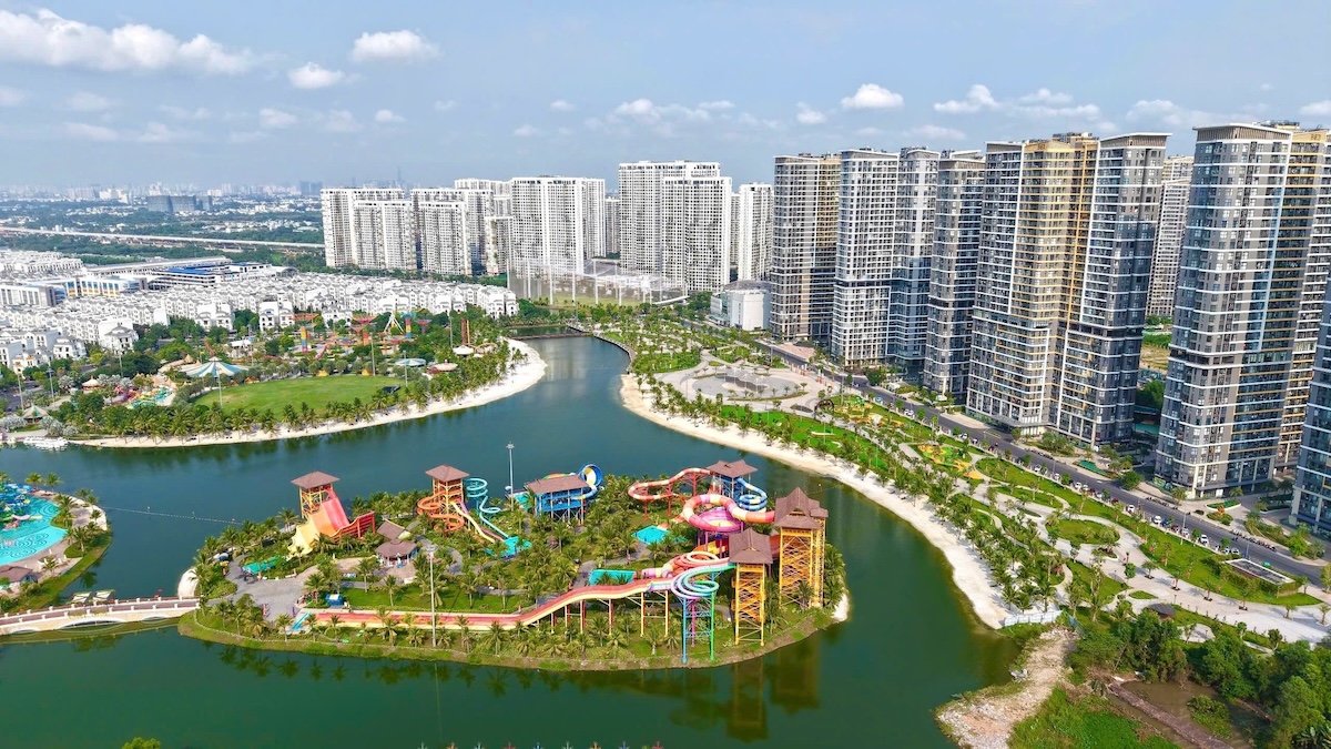 Hình ảnh thực tế khu đô thị Vinhomes Grand Park quận 9