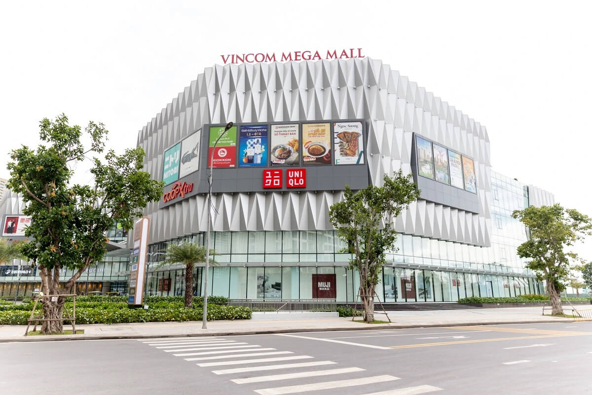 Trung tâm thương mại Vincom Mega Mall tại khu đô thị Vinhomes Grand Park