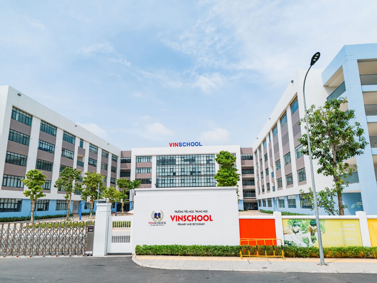 Trường học quốc tế Vinschool tại khu đô thị Vinhomes Grand Park quận 9