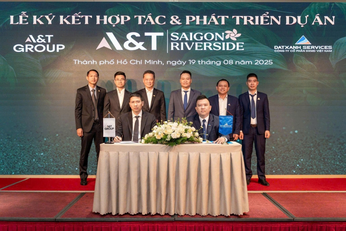Ký kết hợp tác dự án A&T Saigon Riverside giữa chủ đầu tư A&T Group và DXMD Việt Nam