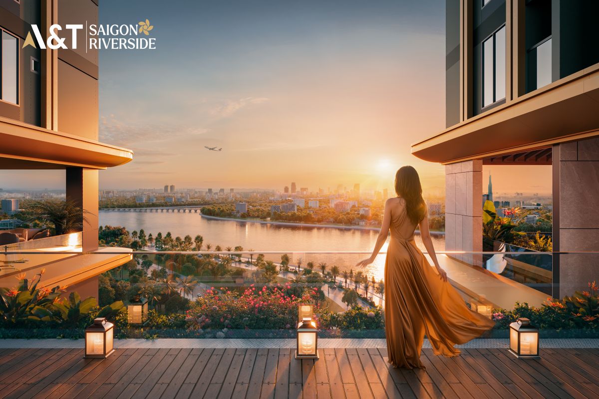 Sky Bridge tại dự án căn hộ AT Saigon Riverside