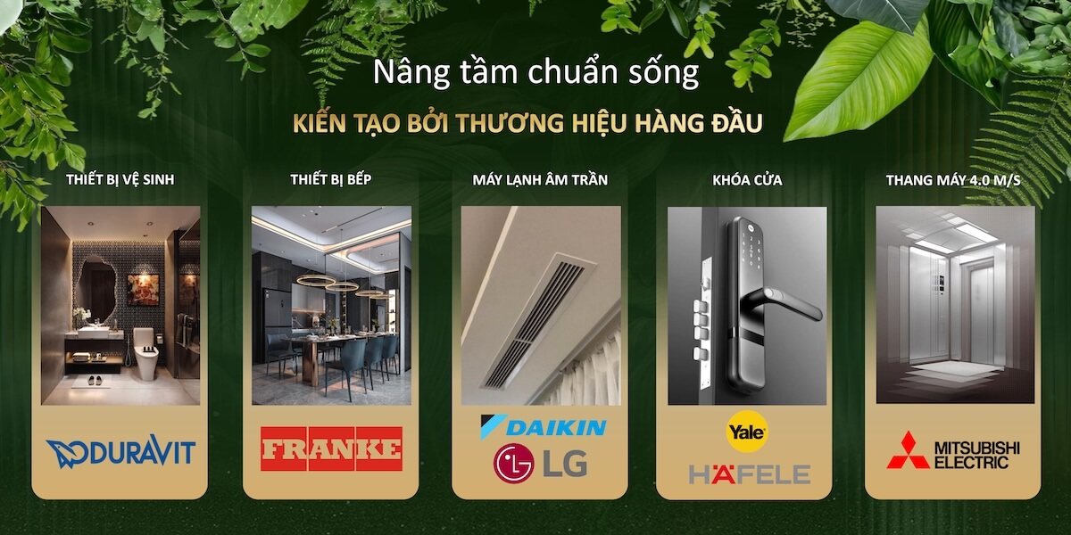 Tiêu chuẩn bàn giao cao cấp tại căn hộ A&T Saigon Riverside