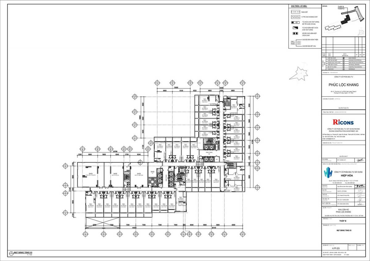 Mặt bằng tầng dự án căn hộ TT Avio Bình Dương