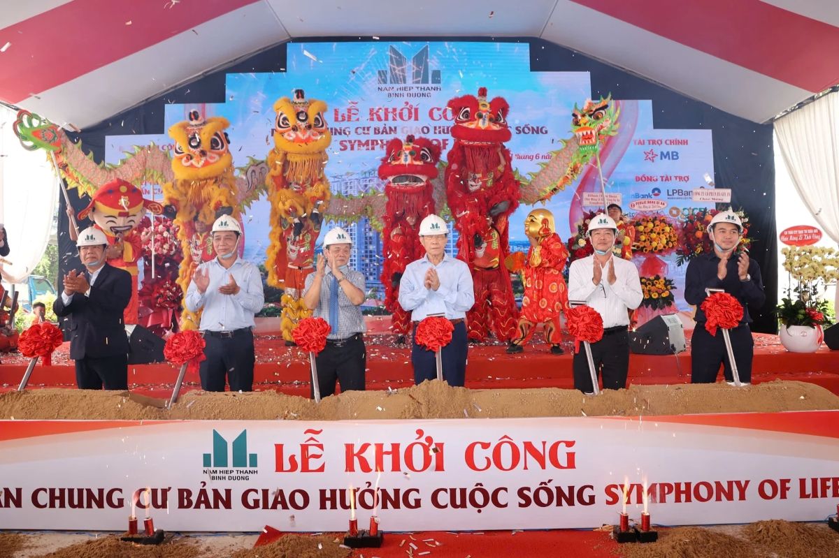 Lễ khởi công dự án Symlife Thuận An Bình Dương
