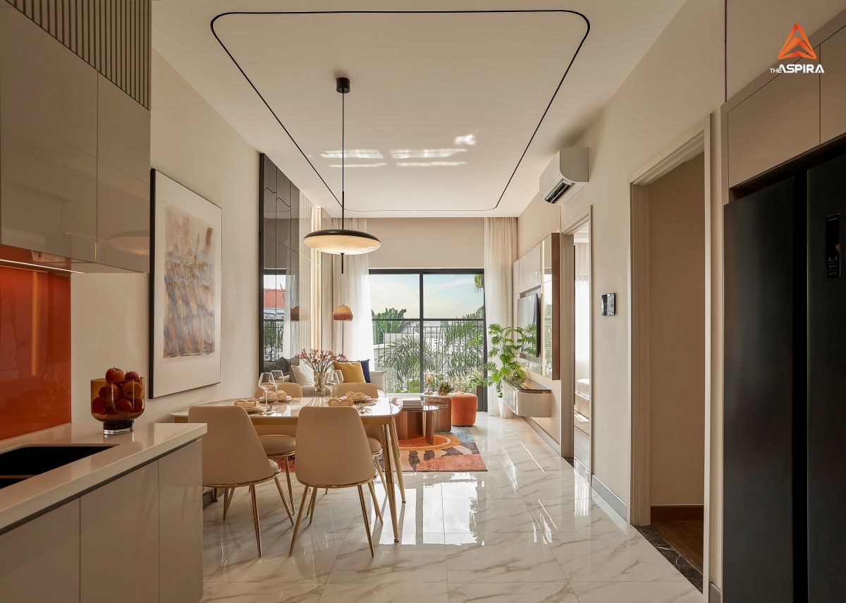 Nhà mẫu The Aspira 2 phòng ngủ
