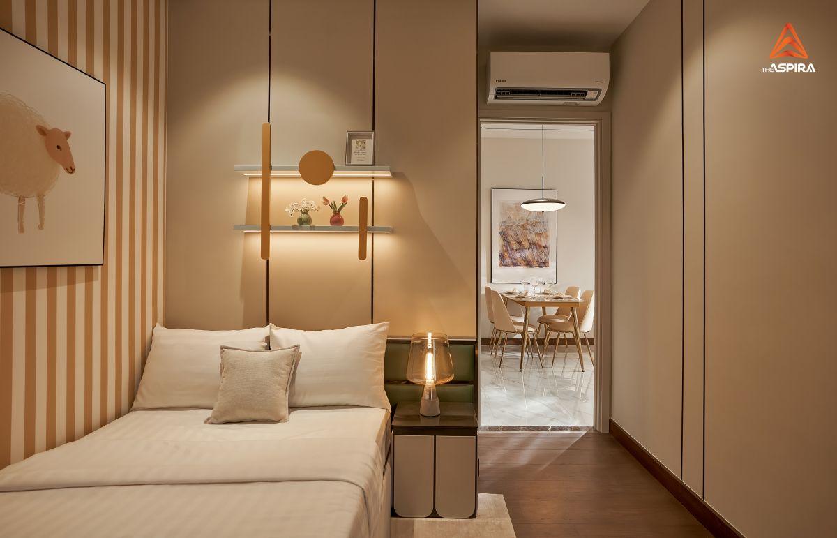 Nhà mẫu The Aspira 2 phòng ngủ