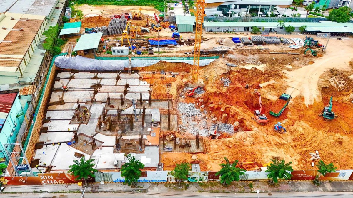 Tiến độ xây dựng dự án A&K Tower