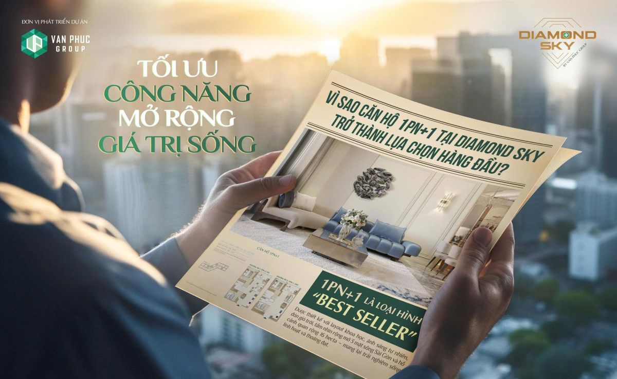 Biểu tượng Quiet Luxury tại Diamond Sky Vạn Phúc City