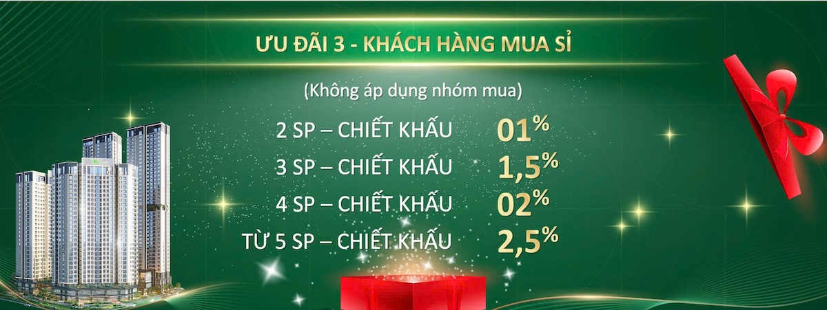 Chính sách ưu đãi dự án căn hộ Green Skyline