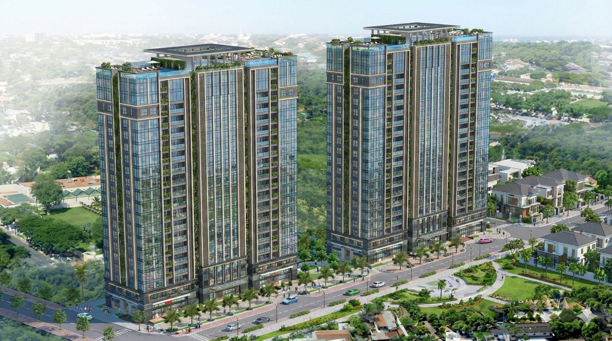 Phối cảnh dự án căn hộ STC Tân Phú