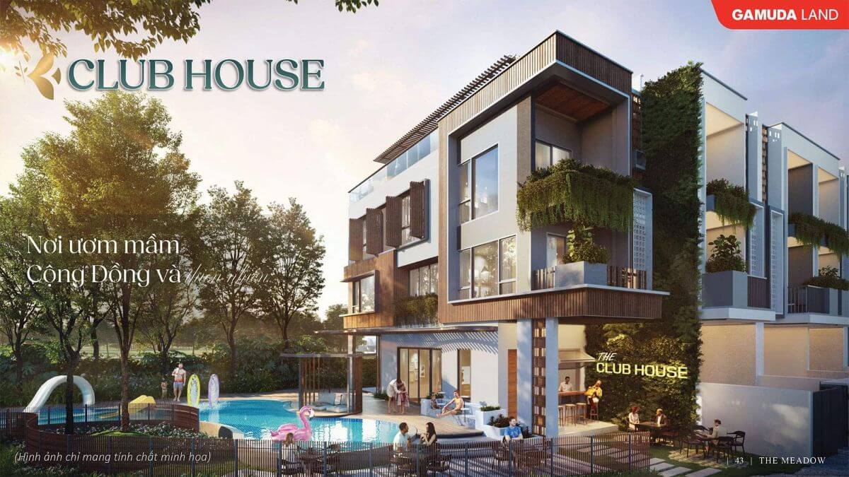 Club house tại dự án The Meadow Bình Chánh